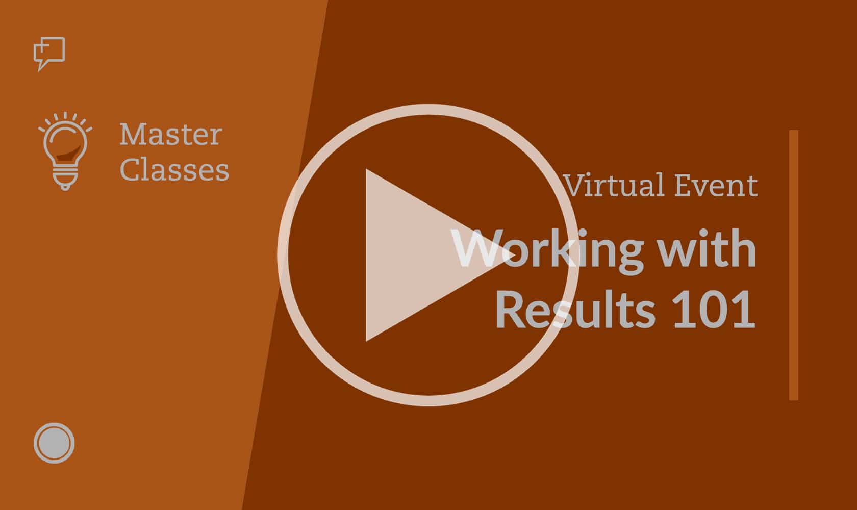 Virtual Event - Video Replay Graphic